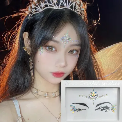 Wholesale Acrylic Face Jewelry Stick Eyebrow Diamond Drill Stick