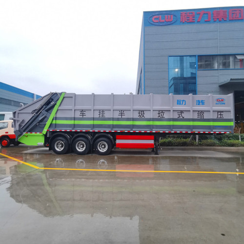 CHENG LI 50CBM сжатый мусорный трейлер