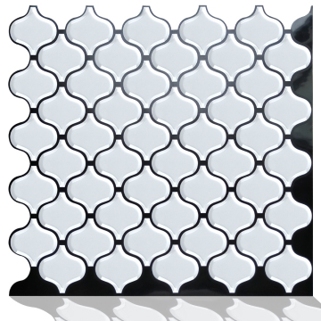 Luxury Vinyl 3D Mosaic Self Adhesive Kitchen Tiles