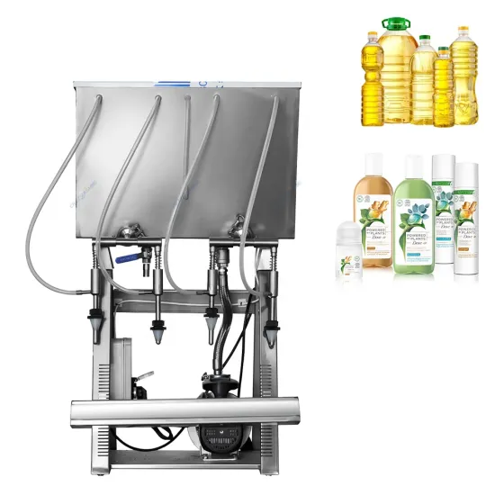 Black Tahini Oil and Juice Filling Machine for Glass Bottles