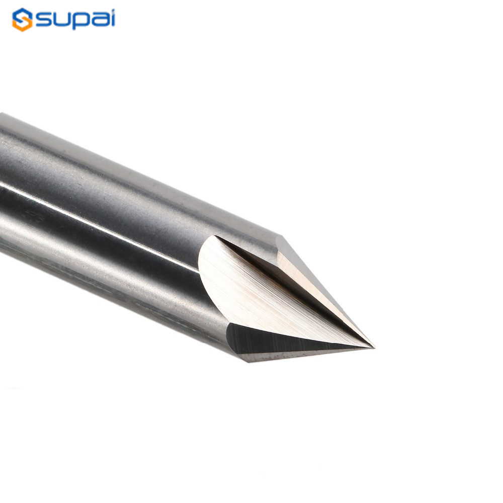 carbide Countersink Drill Bit Chamfer milling cutter for aluminium Copper,60 90 120 degree deburring end mill