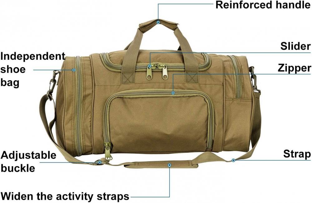 Foldable Sport Duffle Weekender Bag