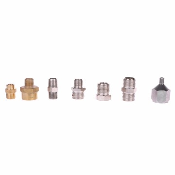 7Pcs/Set Airbrush Adaptor Kit Fitting Connector For Compressor & Spray Gun Hose