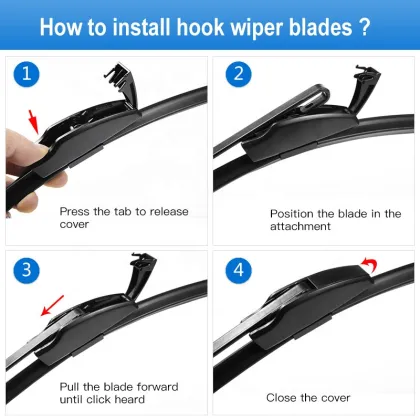 Wiper Blades for Mitsubishi Colt 2004-2012