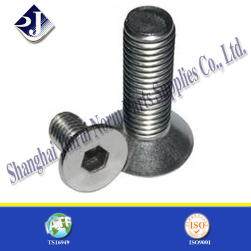 factory price made in china CSK head hex socket head machine screw price