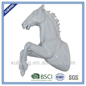 Home decor animal head wall hanging resin horse head
