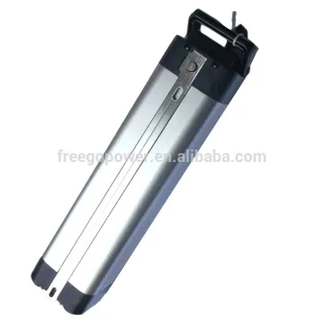 Smart sliver fish 48v 10ah lithium ion ebike battery pack for ebike