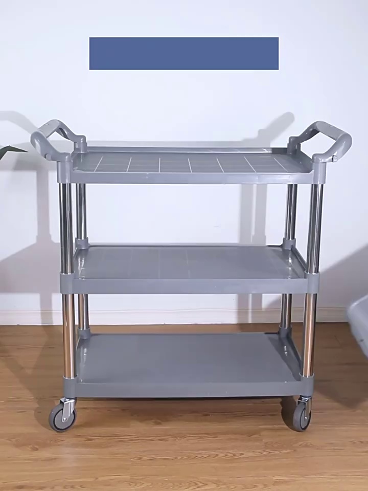 Multi-Function Trolley for Restaurant Food Transport
