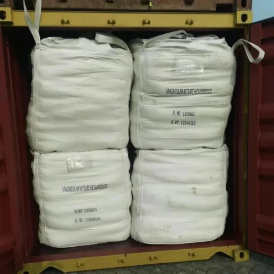 Magnesium nitrate ton bag