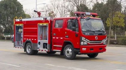 Dongfeng Duolicar 5cbm Fire Fighting Equipment Truck