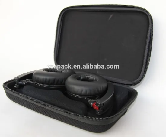 Protective Custom Eva Foam Headphone Carry Case with Handle