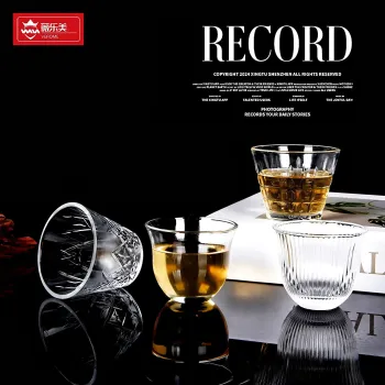 Middle East Hot Selling Glass Tea cup 60ml Drinking Glass Cup with Engraved Pattern