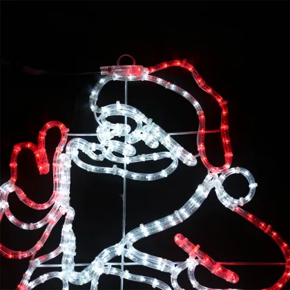 2D LED Rope Light Christmas Motif