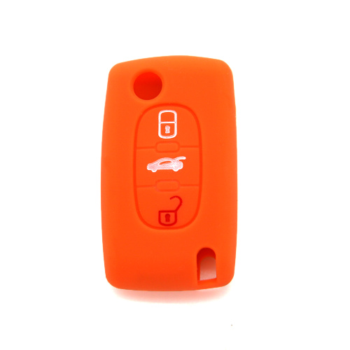Peugeot 307 car key case silicone cover