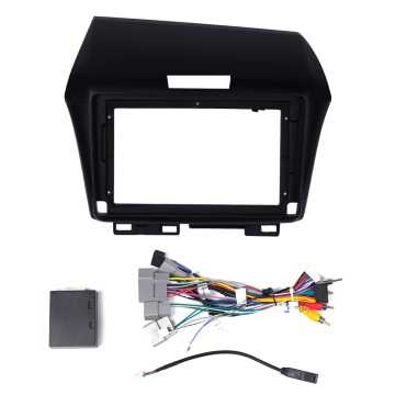 Car GPS Navigation Stereo For Honda Jade 2013-2017 Radio Fascias Panel Frame Fit 2 Din 9 Inch In Dash Headunit Screen Stereo
