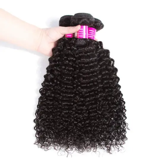 100% Human Afro Silver 10Inches Double Drawn Bouncy Curly Hair Extensions With Clips Organic Products For Natural Curly Hair