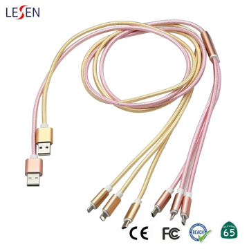 Hot Selling 3 in 1 USB Charger Cable for for iPhone