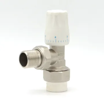 Brass Radiator Valve with PPR union  floor heating DN20 manual thermostatic for heating convector