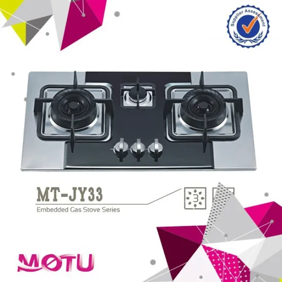 Home Kitchen Appliance Gas Stove with Cast-Iron Pan Support