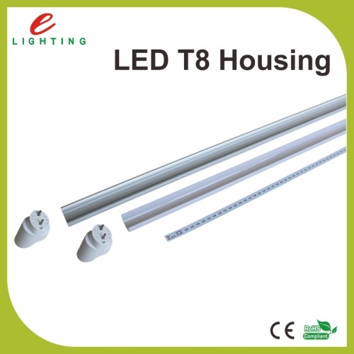 Hanging LED Single Tube T8 Fluorescent Light Fixture Cover