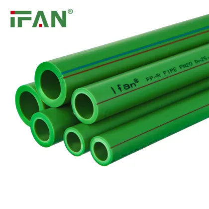 IFAN Green PPR Plumbing Pipes: 20-110mm Pure Plastic PPR Water Pipe PN25