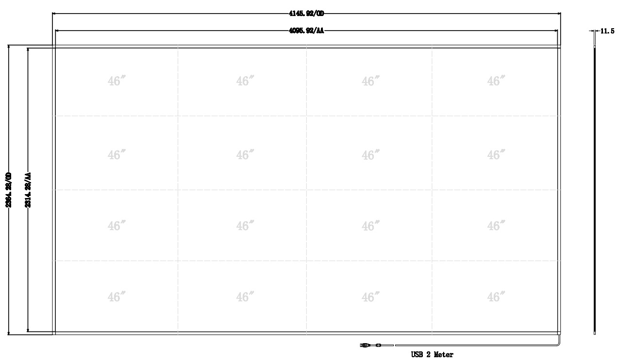 Touch Splicing Screen System