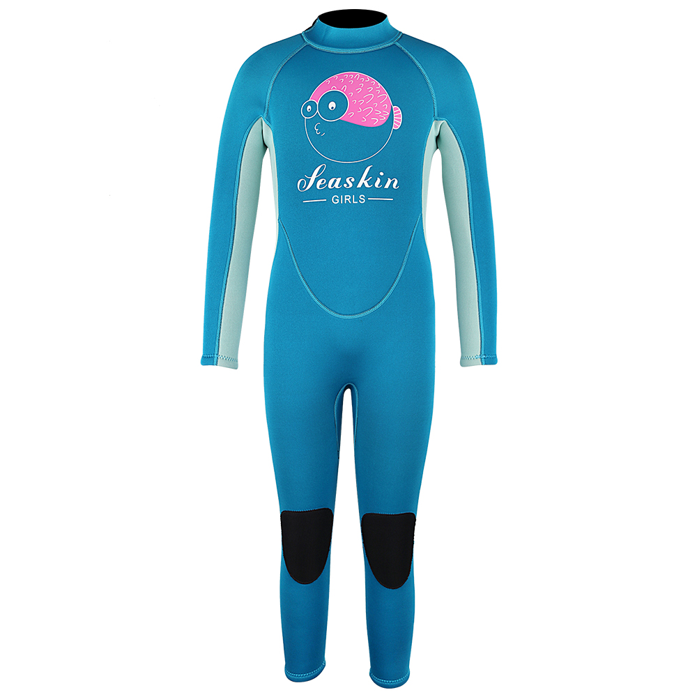 Seaskin 2mm Super Stretch Neoprene infantil ternos completos