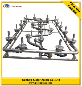 4.5X2m Moveable Small Musical Water Fountain
