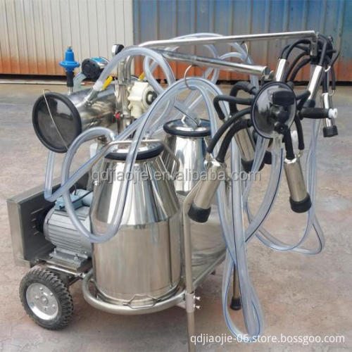 Portable Vacuum Milking Machine: Cow and Goat Farming Equipment for Dairy Farms