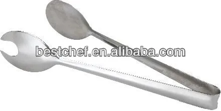 Stainless steel Food serving tong