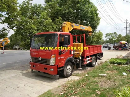 5ton Three arms XCMG Truck Cranes
