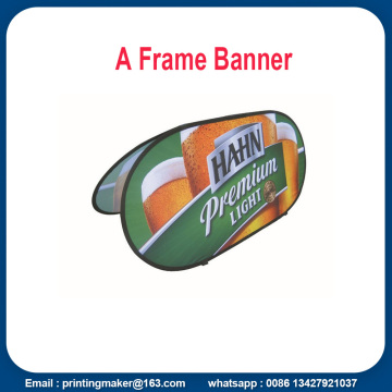 Fabric Horizontal Pop Up Display Banners