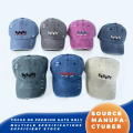 Topi Bisbol Bordir Tertekan Vintage