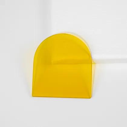 Irregular optical glass filter