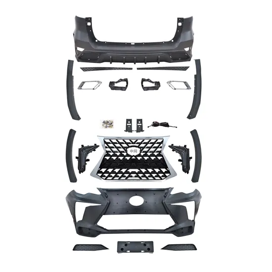 ABS Body Kit for Toyota Fortuner 2016-2019 to Fit Lexus LX