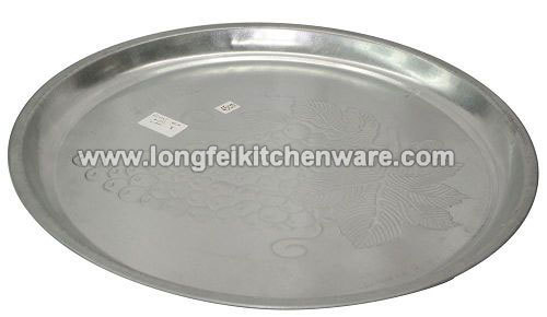 Magnetic stainless steel plate