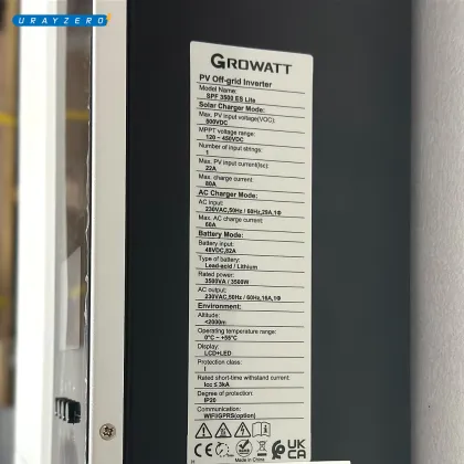 Growatt 3.5kW Hybrid Solar Inverter SPF 3500ES