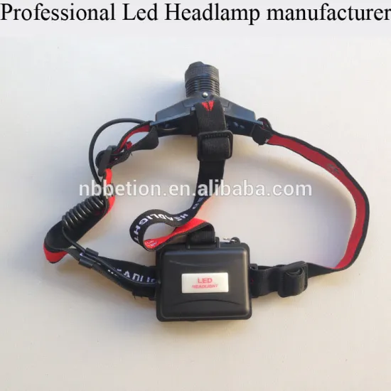 AA battery headlight zoom led headlamp aluminium led headlamp