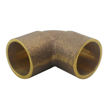 Solder Gunmetal Bronze Elbow