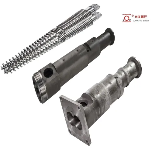 Screw at bariles para sa plastic extruder machine