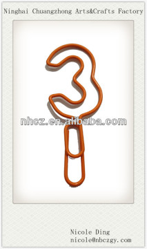 No.3 Shaped Paper Clips