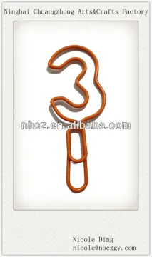 No.3 Shaped Paper Clips