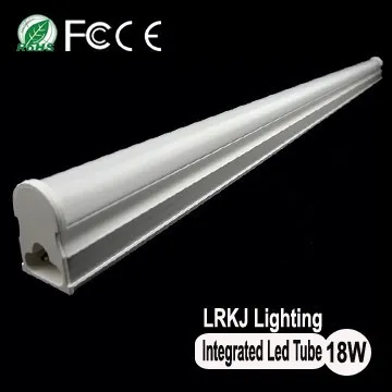 Wide voltage ac85-265v 18w 1200mm 4ft T5 LED tube with bracket
