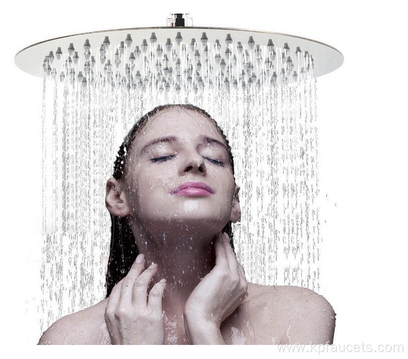 thin stainless steel chrome rain shower High pressure ultra
