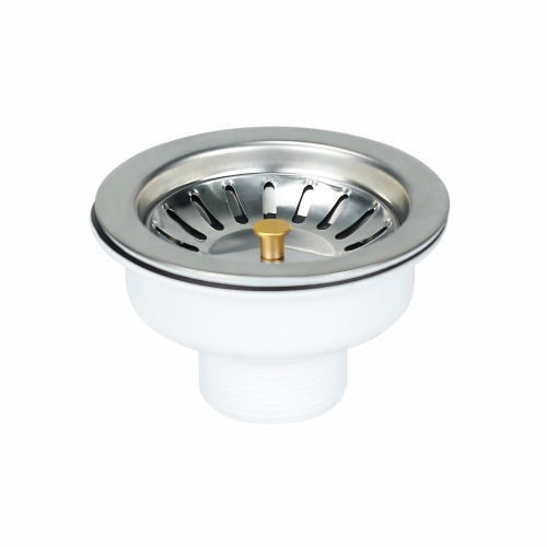 Button Assembly Bathroom Sink Drain basin bath siphon