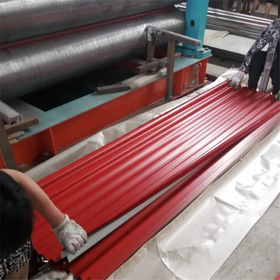 Color Galvanized Corrugated Steel roofing Sheet