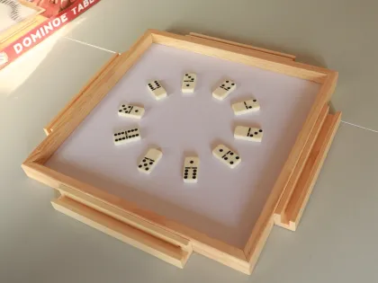 GIBBON Wooden Domino Table