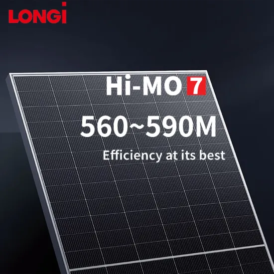 Longi Hi-Mo 7 Solar Panels: High Efficiency PV Modules in Bifacial Designs - 560W to 590W