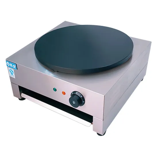 Hot Sale Commercial Electric Pancake and Crepe Maker - Stainless Steel & Cast Iron Models