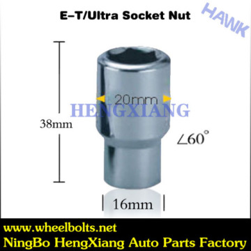 Hjulmutter Socket